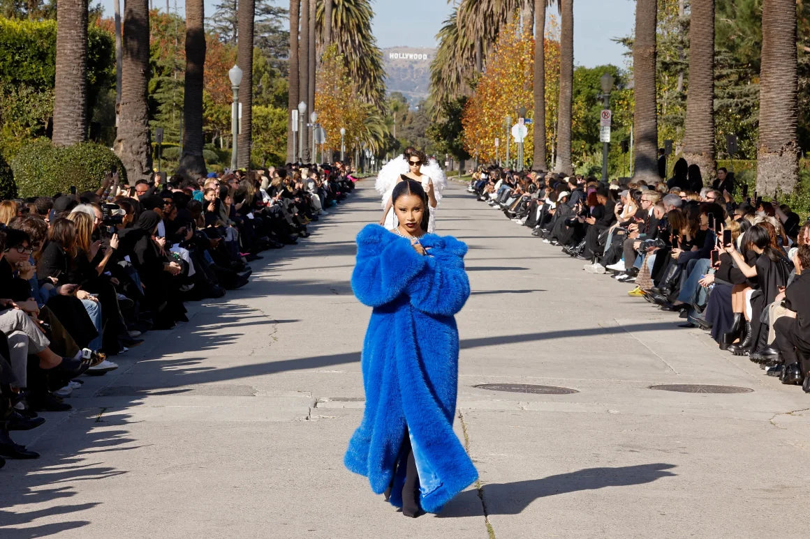 Cardi B debuts on the Balenciaga runway. KLOTHEN