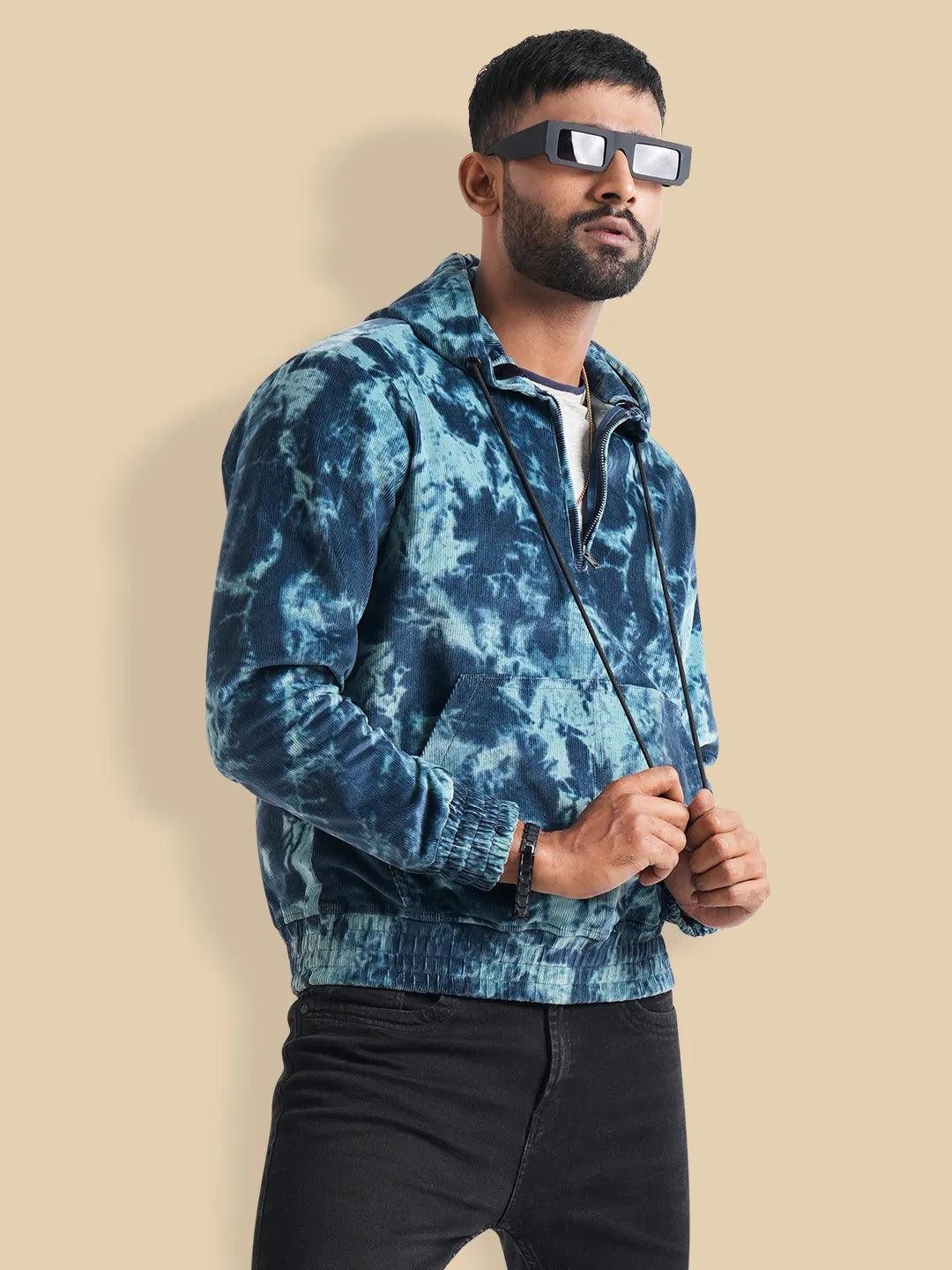 Men's Corduroy Deep Dye Hoodie Jacket KLOTHEN