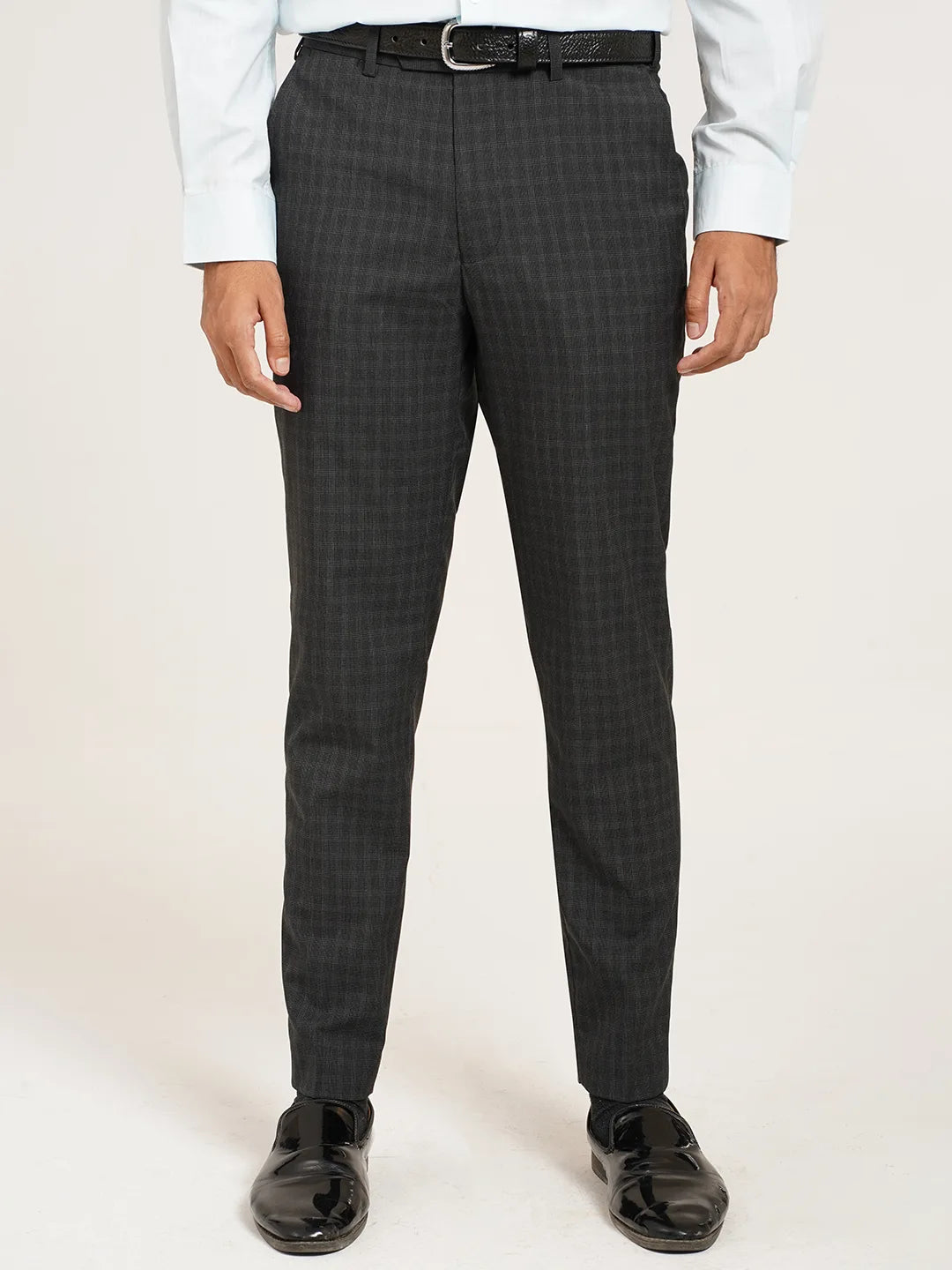 30 Gray Men's Formal Trousers - Main Image