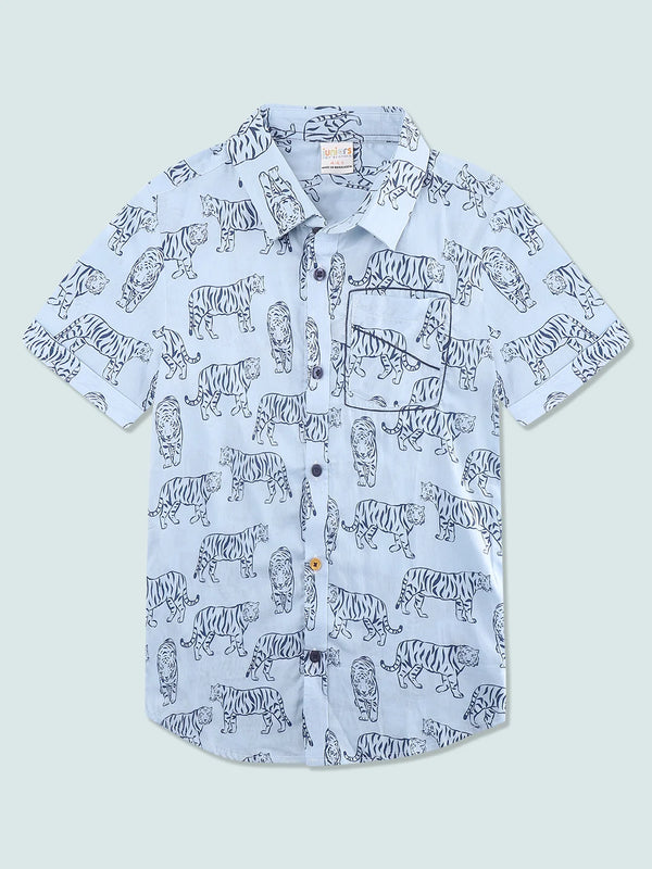 Animal Lover Boys Casual  Shirt