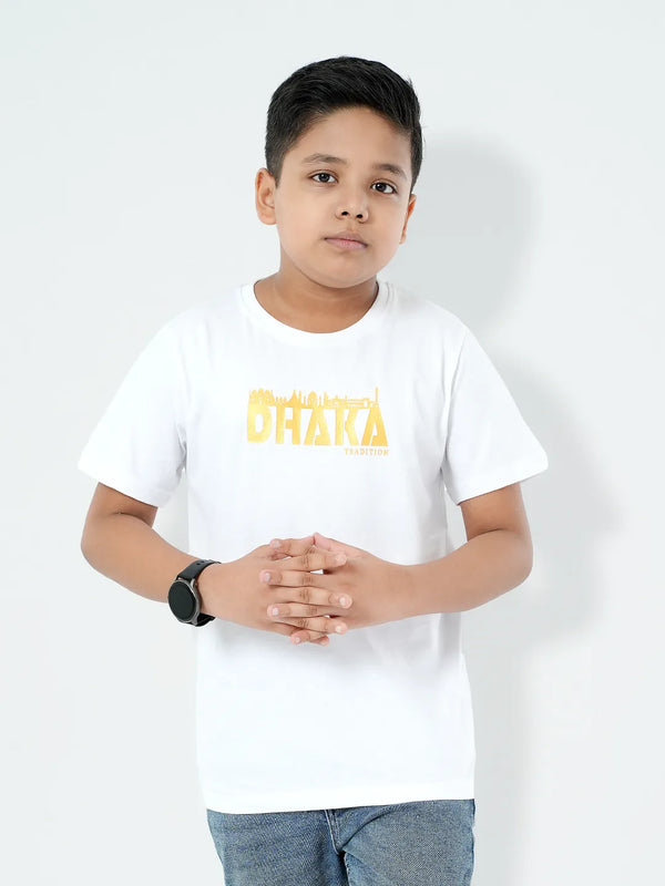 Boys Dhaka PrintedT-shirt
