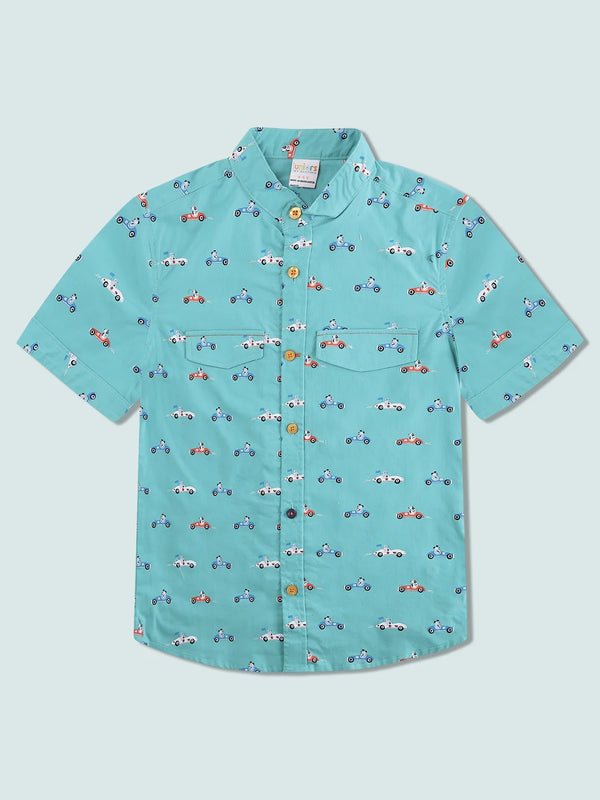 Car Lover Boys Casual Shirt - KLOTHEN