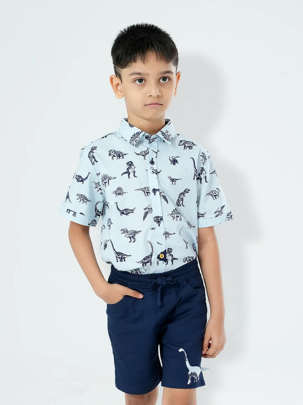 Dinosaur Printed Shirt & Pant set