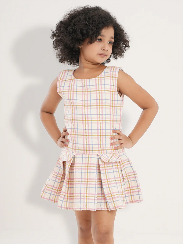 Girl's Tartan Frock - KLOTHEN