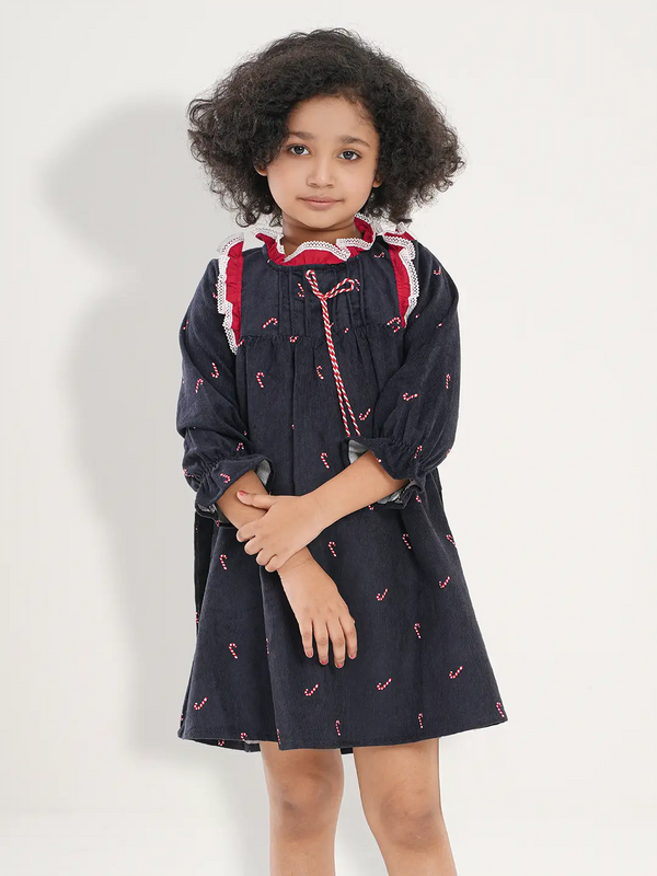 Girl's Winter Frock