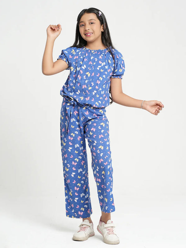 Girls Co-Ord Western Set | Girls Co-Ord | KLOTHEN