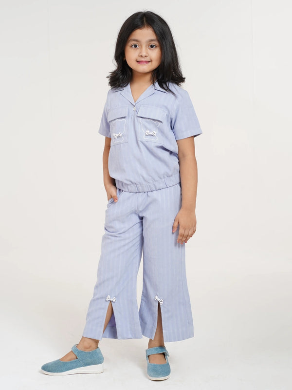 Girls Fancy Top-Pant