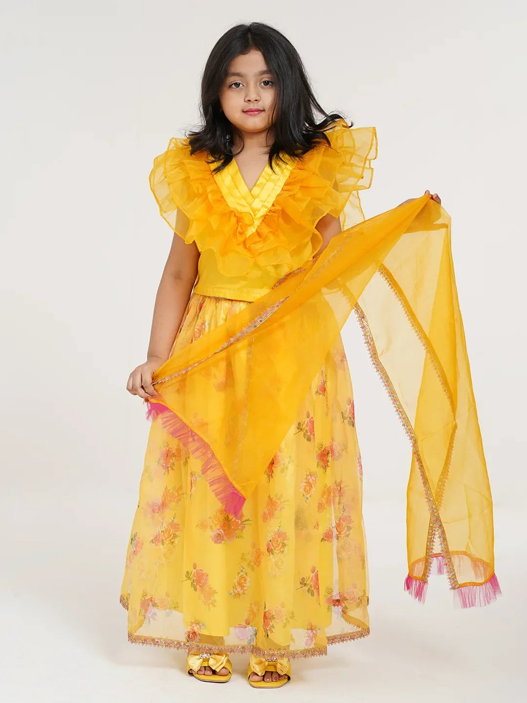 Girls Ghagra-Choli Set – Klothen