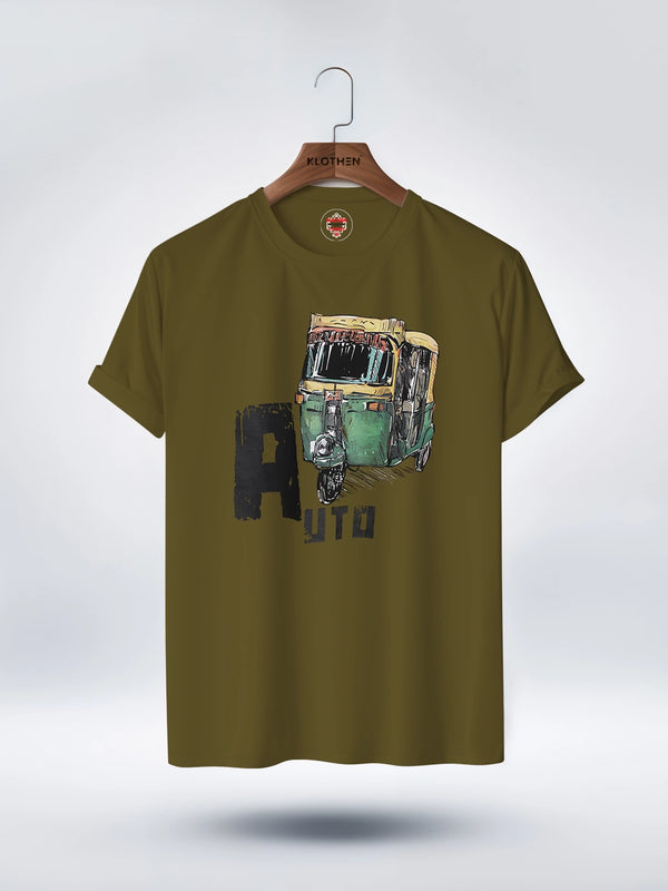 Men's Auto Printed T-shirt