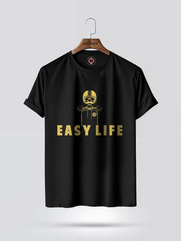 Men's Easy Life Printed T-shirt