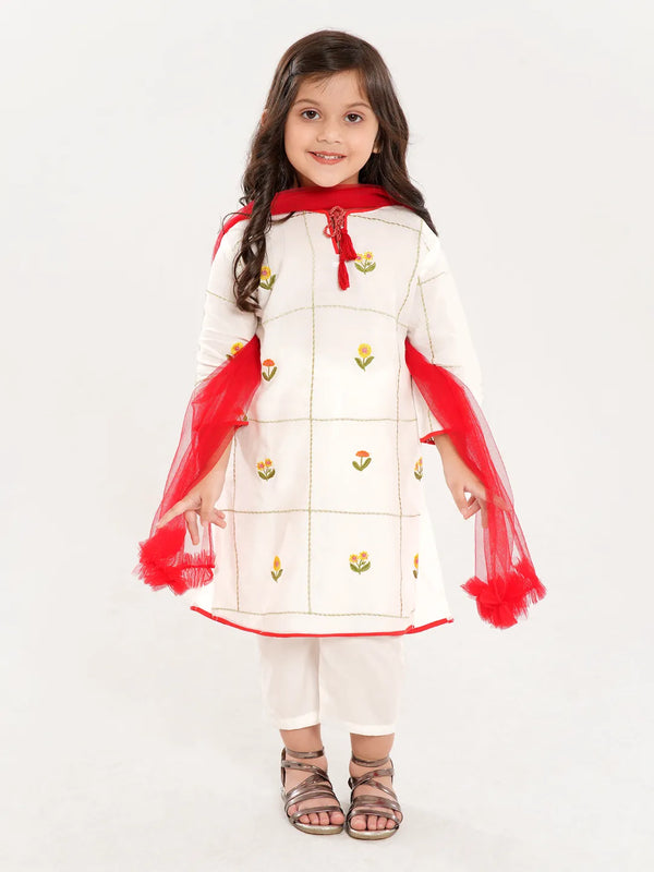 Kids Girls Ethnic Set