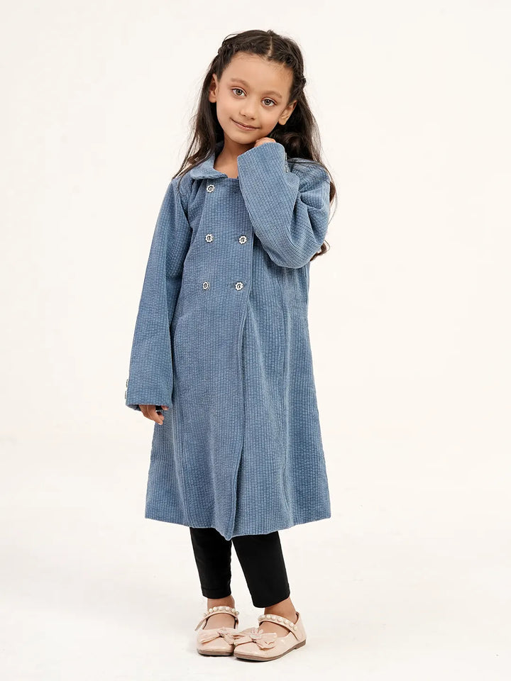 Girls Winter Long Jacket | Girls Tops | KLOTHEN