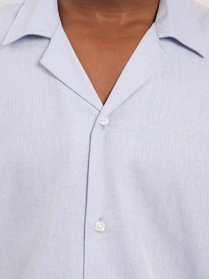 Men's Camp Collar Casual short Sleeve Shirt | Half Sleeve Casual Shirt | KLOTHEN