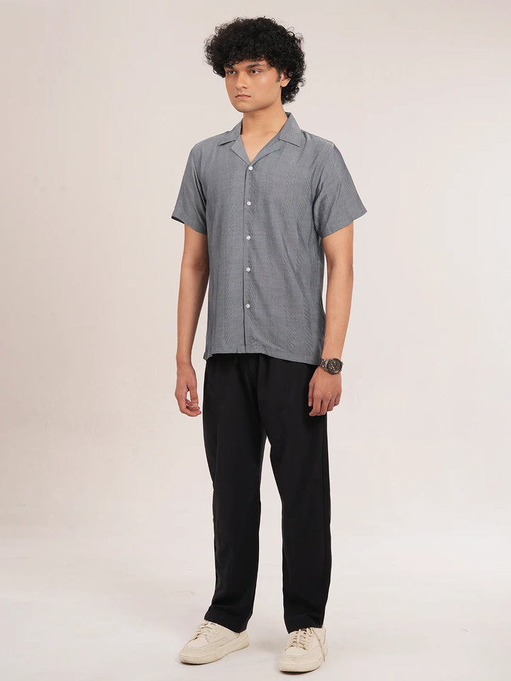 Men's Camp Collar Casual short Sleeve Shirt | Half Sleeve Casual Shirt | KLOTHEN