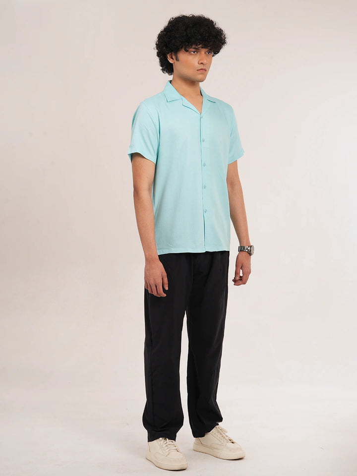 Men's Camp Collar Casual short Sleeve Shirt | Half Sleeve Casual Shirt | KLOTHEN