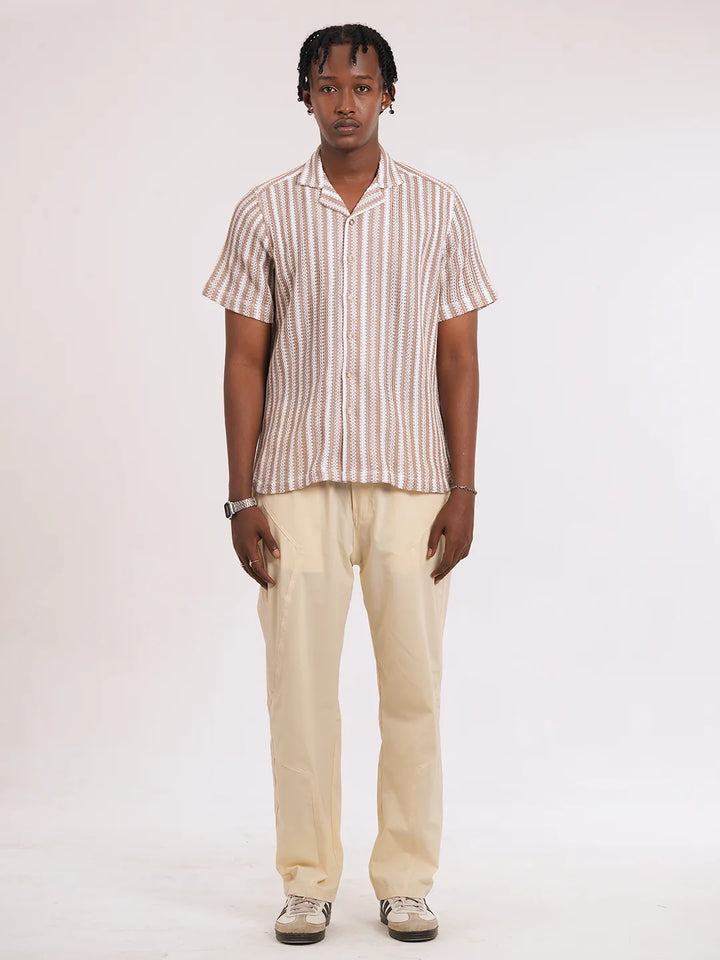 Men's Camp Collar Casual short Sleeve Shirt | Half Sleeve Casual Shirt | KLOTHEN