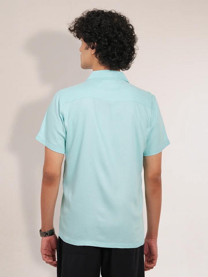 Men's Camp Collar Casual short Sleeve Shirt | Half Sleeve Casual Shirt | KLOTHEN