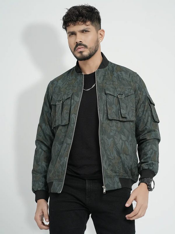 Men's Casual Bomber Jacket