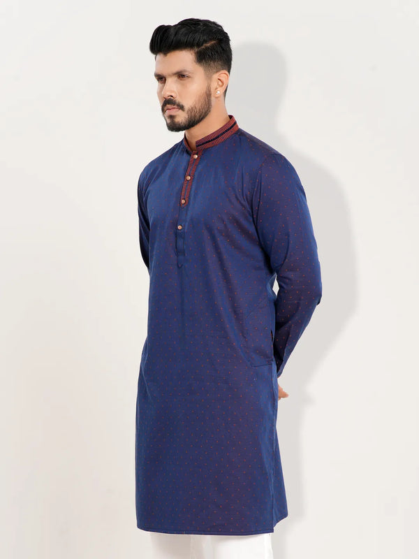 Men's Casual Detail Work Panjabi