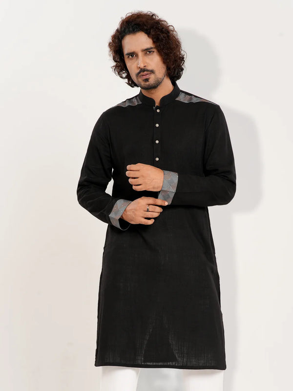 Men's Casual Detail Work Panjabi