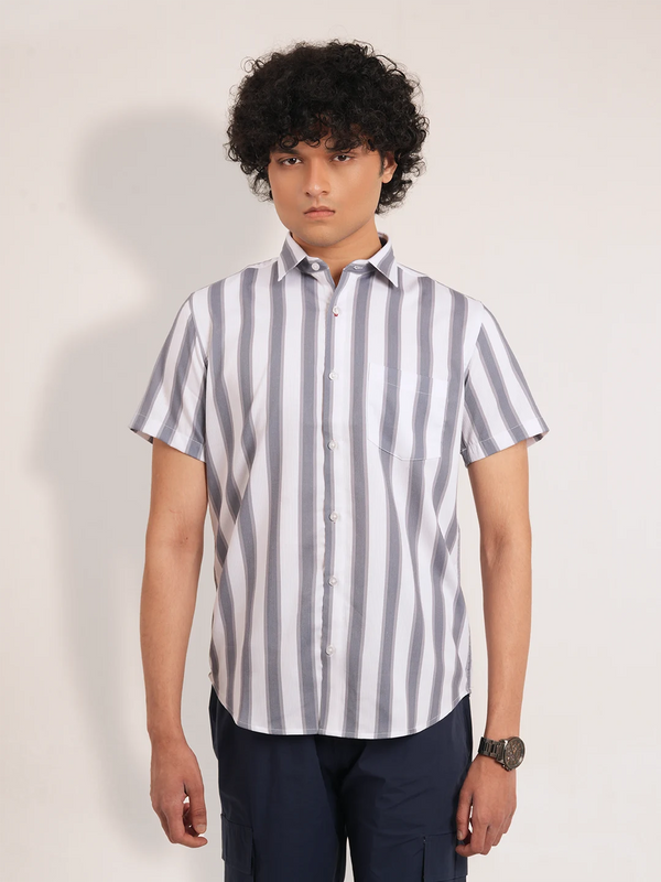 Men's Casual Short Sleeve Shirt | Half Sleeve Casual Shirt | KLOTHEN