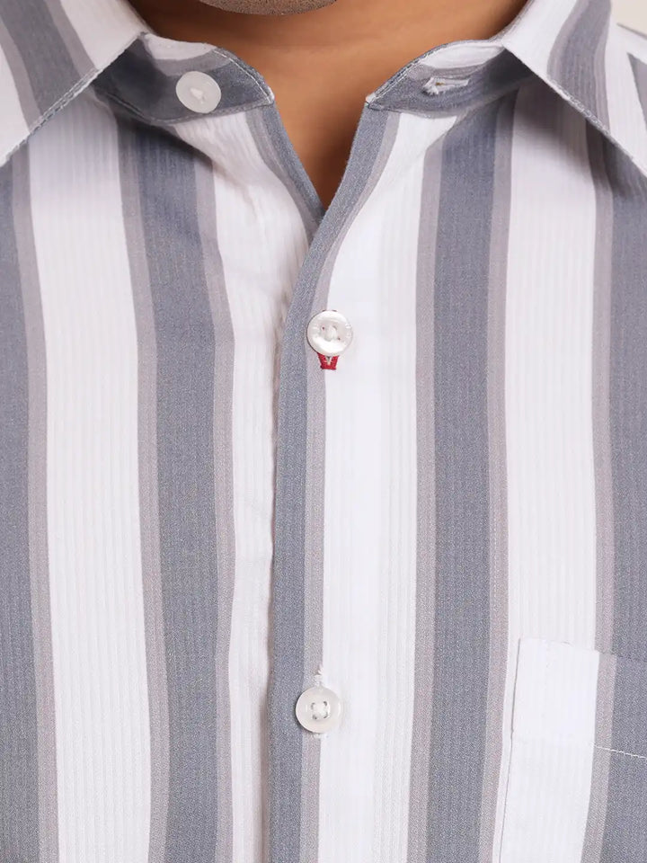 Men's Casual Short Sleeve Shirt | Half Sleeve Casual Shirt | KLOTHEN