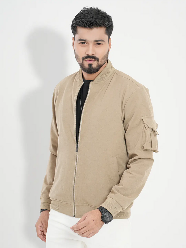 Men's Classic Jacquard Bomber