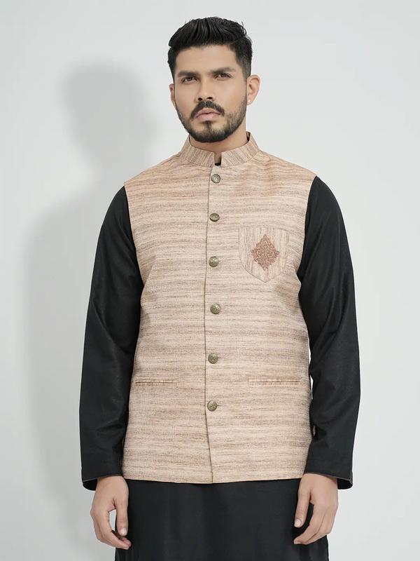 Men's Classic Zardosi Work Vest