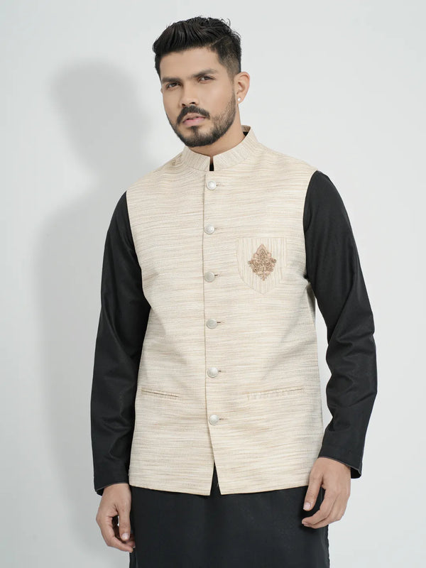 Men's Classic Zardosi Work Vest