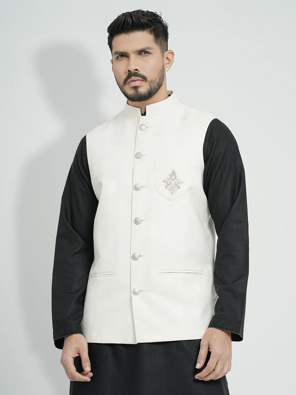 Men's Classic Zardosi Work Vest