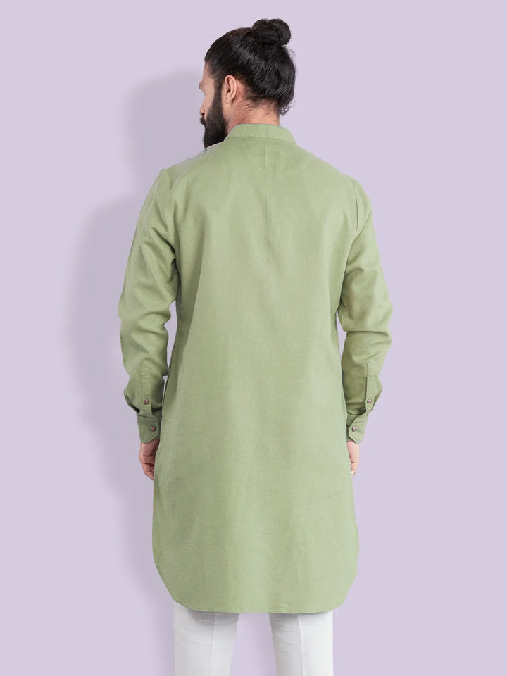 Men's Front Design Casual Panjabi - Klothen