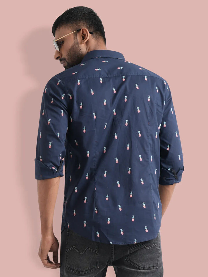 Men's Printed Casual Shirt - KLOTHEN