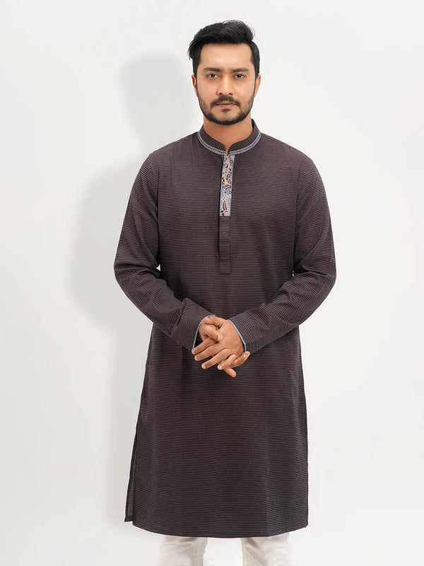 Men's Tundora Jacquard Panjabi - KLOTHEN