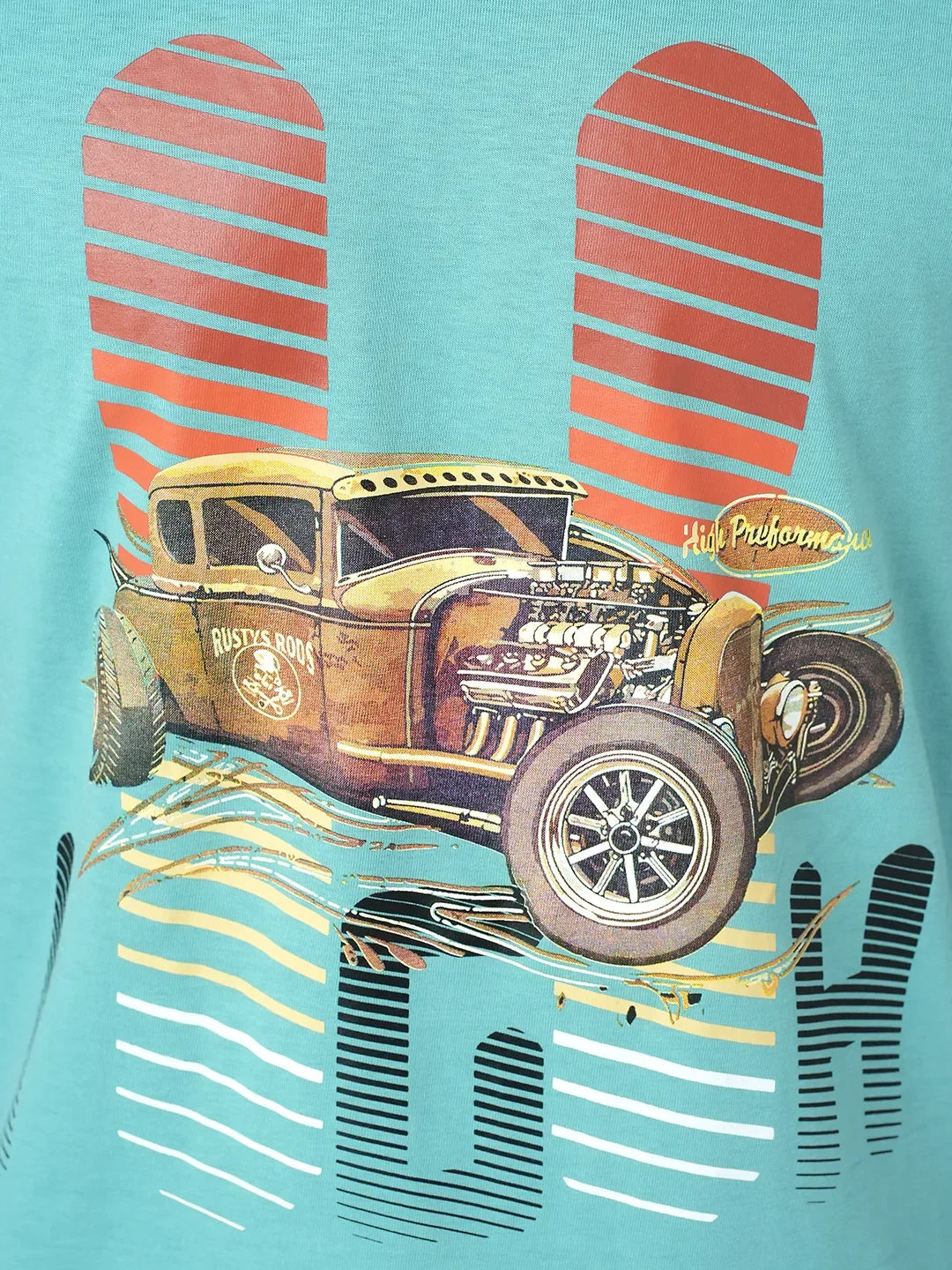 Men's Vintage Car Printed T-shirt – Klothen