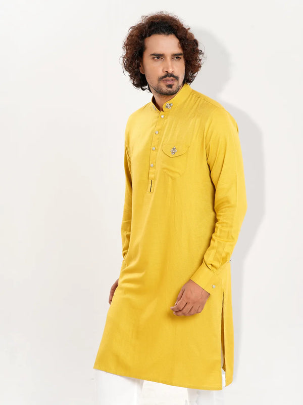 Men's Zardozi Work Premium Panjabi