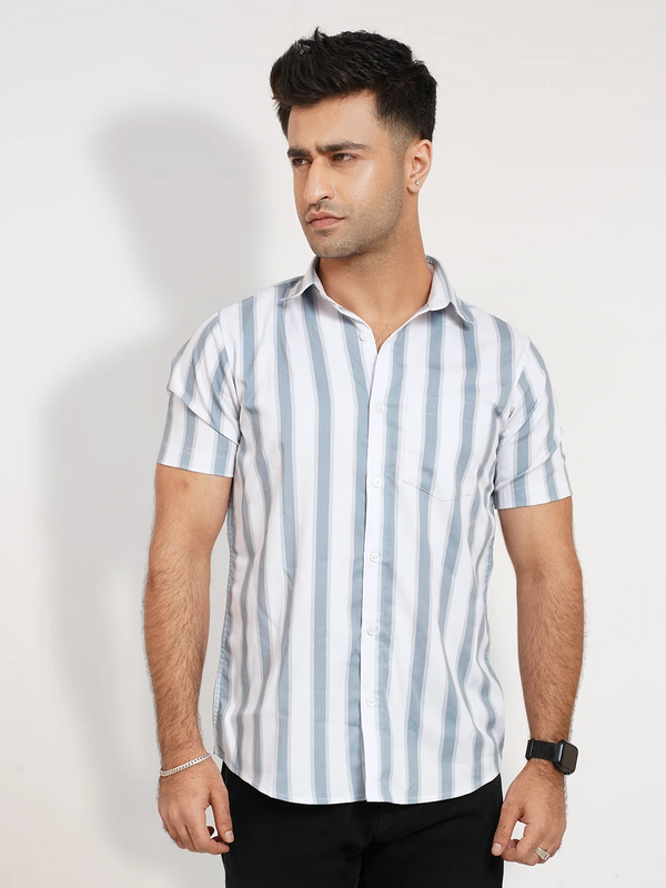 Men's casual Stripe Shirt