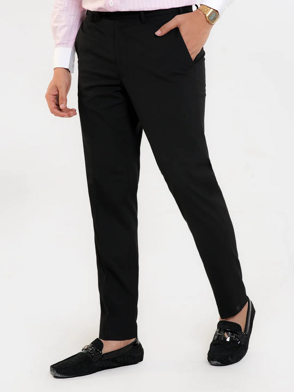 Premium Black Slim Fit Formal Pant