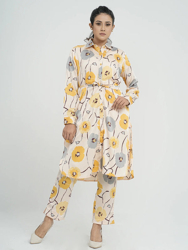 WOMEN'S 2 PCS CORD SET | Shirt | KLOTHEN