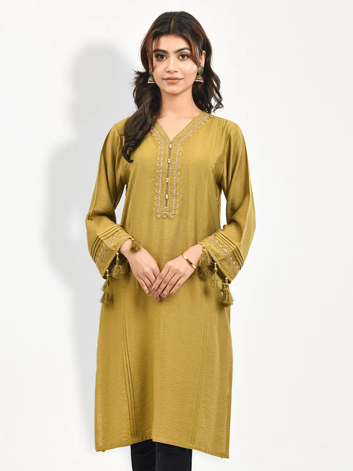 Women's Kameez | Three Pcs Set | KLOTHEN