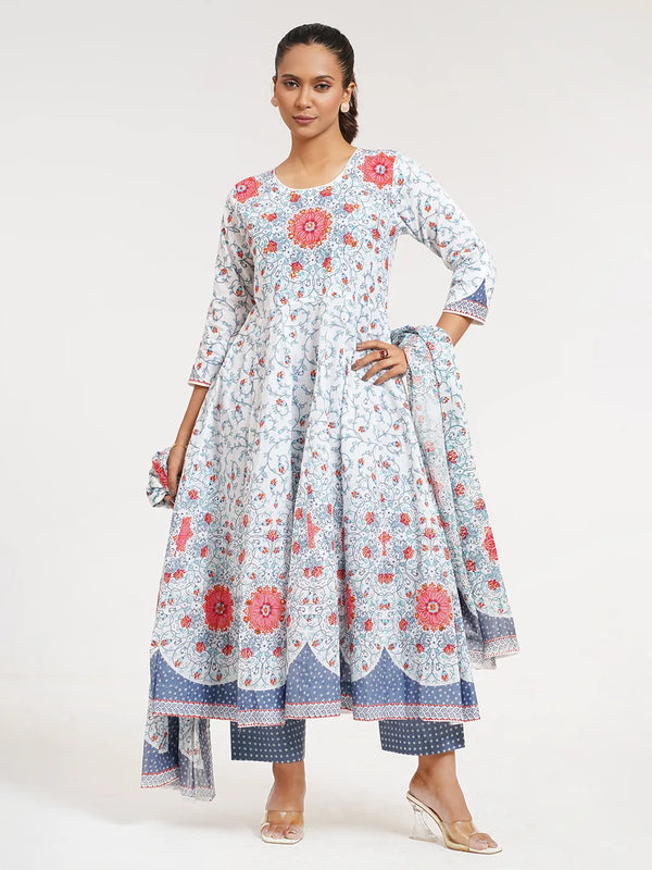 Womens Anarkoli Set